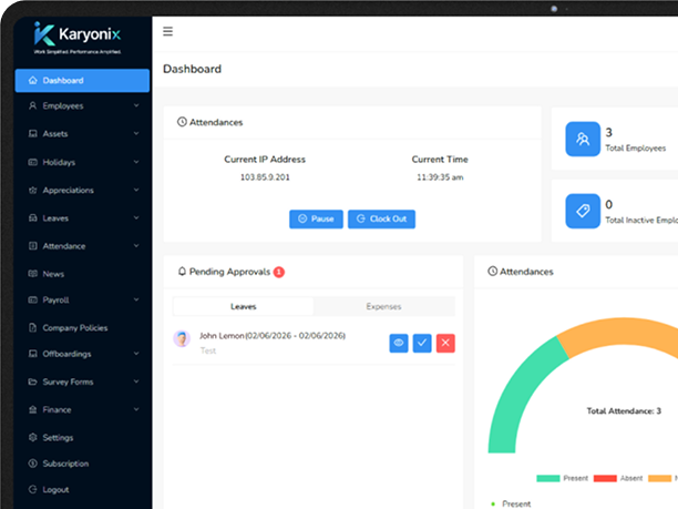 HRMS Dashboard